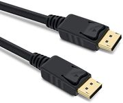 Multibao 4K DisplayPort Cable (DP to DP Cable) DisplayPort to DisplayPort Cable 1M