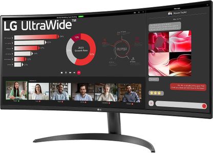 LG 34" UltraWide IPS Monitor – 75Hz, 34WR50QK