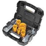 DEWALT Hole Saw Kit, 14-Piece (D180005) , Yellow