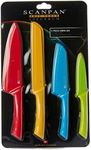 Scanpan 18988 4 Piece Knife Set, Assorted