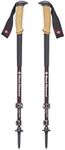 Black Diamond Alpine Carbon Cork Trekking Poles, Women's, Rhone, 125 cm