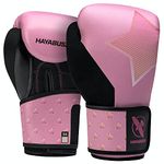 Hayabusa S4 Kids Epic Boxing Gloves for Boys and Girls - Pink Star, 8 oz