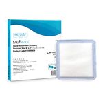 MedVance Super Absorbent Dressing, Non-Adhesive Pads for Wound Care, Pressure Ulcers & 1st/2nd Degree Burns, Superior Moisture Absorption, Box of 5 Dressings, 15 cm x 15 cm Bandage, 13 cm x 13 cm Absorbent Pad (5 Pack)