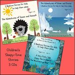 Bedtime Stories For Children 2-6. 9 stories on 3 CDs. 3 hours of magical stories containing calming music and sound effects to get kids attention. Saving 10.90