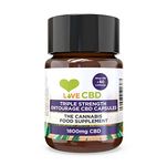 Love CBD Capsules | 1800mg Full Spectrum | 60 Capsules | Vegan Friendly | UK Made