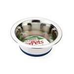 Classic Pet Products Non-Slip Stainless Steel Dish (900 ml - 170 mm, 6.5 inch Diameter Dog Bowl)