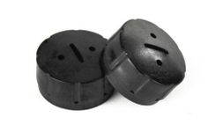 (2) Steel Dragon Tools® 44545 Plastic Brush Caps fits RIDGID® 87740 Motor 300 Pipe Threading Machine