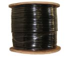 COAXIAL Black Cable RG6 1000FT Coax CATV RG-6 1000' TV Bulk