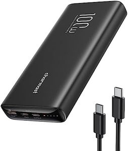 Charmast Power Bank PD 100W 20000mAh Caricatore Portatile USB C ricarica Rapida e QC 4.0 Batteria Portatile PC Powerbank per Laptop MacBook Pro,Dell XPS,Lenovo,iPhone,Huawei,Samsung,e Smartphone