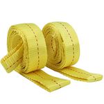 XSTRAP STANDARD 2PK 1-3/4''x 8FT Tow Straps with Loop Ends, Lifting Sling Web Strap