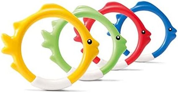 Intex 55507 - Cerchi Dive, Colori Assortiti, Plastica, Multicolore