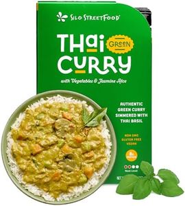 Silo StreetFood Thai Green Curry with Rice (9 Pack) Vegan Ready Meals