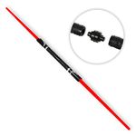 MewduMewdu Light up Saber Toy with Electronic Lights and Sound Effect for Kids and Adults, Double-Bladed Red LED Retractable Force FX Light up Saber Toy as Party, Holiday, Birthday Gift(2 Pack)