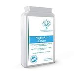 Magnesium Citrate 500mg 120 Capsules - Providing 150mg of Active Elemental Magnesium - High Potency - Easily Absorbable - Highly Bioavailable - UK Manufactured