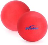 Botabee Red Foam Balls for Babies and Kids - Soft and Lightweight Grip Balls for Toddlers - Soft Foam Dodgeballs - Silent Ball for Classroom Indoor Play - Uncoated High Density Construction, 7 inches