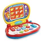 VTech Baby Laptop, Colourful Kids Laptop with LCD Screen, Sound Effects, Phrases and Songs, Learning Laptop with Animals, Shapes and Music, Kids Computer for Roleplay, Toy Laptop for 6 Months +