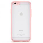 SKYLMW Compatible with iPhone 6 Plus/6S Plus Case, Frosted Translucent Back, Shockproof Phone Case with Anti-Slip Scratch, Camera Protective Phone Cover for Women Girls Men Boys (Pink)