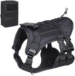 Tactical Dog Vest Harness with Pouc