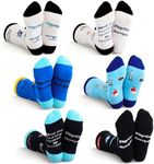 Breathffy 6 Pairs Physical Therapist Gifts Physical Therapy Appreciation Socks Physical Therapist Graduation Gift Restore the Broken