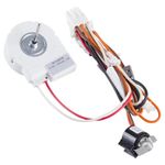 OEM W11334745 Refrigerator Evaporator Fan Motor Compatible with Whirlpool Maytag Amana IKEA JennAir KitchenAid Fridge, Replaces W10252866 W10252870 W10276647 W11050039 WPW10276647 4961178, etc.