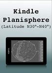 Kindle Planisphere (Latitude N30°-N40°)