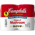 Campbell's Cream of Mushroom Soup, 10.75 Ounce Cans (Pack of 4) by Campbell's