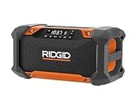 RIDGID 18V Hybrid Jobsite Radio wit