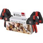 BESSEY EZM-EZL-Set One Handed 4 Piece Clamp Set (2 x EZM 15-6, 2 x EZL 30-8)