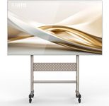 FITUEYES TV Floor Stand on Wheels f