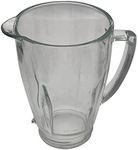 6-cup blender Glass cup or Glass Jar,Compatible with Oster Pro 1200 Blenders (BLSTMB-CBG, BLSTMB-CBF & BLSTMB-BBG) (Glass Jar)