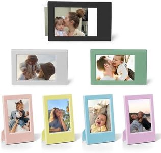 CAIYOULE Mini Picture Frame for Instax 11/9/8/7+/EVO 3'' Film-Colorful Polaroid 2x3 Photo (7 Pack) sevencolors