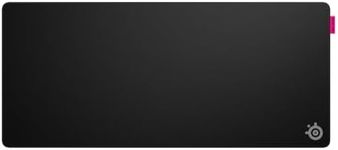 SteelSeries QcK XL Performance Speed Gaming Mousepad — Extra Density for a Smooth Glide — Low-Profile Edge Stitching — Non-Slip Neoprene Rubber Base — 15.75 x 34.43 inch — FPS, MOBAs, RTS, MMO