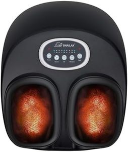 Snailax Foot Massager with Heat,Kneading,Compression,Vibration, Shiatsu Feet Massager Machine, Foot Warmer,Gifts for Women,Men