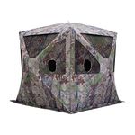 Barronett Blinds BC350BW Big Cat Pop Up Portable Hunting Blind, Backwoods Camo