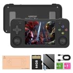 RG35XX H Handheld Game Console 3.5 Inch IPS Screen Linux System Retro Games Consoles Built-in 64G TF Card 5528 Classic Games Support HDMI and TV Output