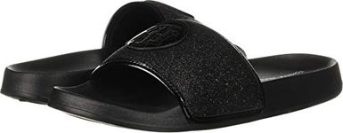 Tommy Hilfiger Women's Danaa Slide Sandal, Black, 9