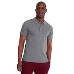 Lyle & Scott Sports Short Sleeve Polo Shirt Mid Grey Marl L