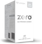 Lifestyles® Zero® Condoms 40 Pack