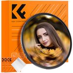 K&F Concept 67mm Spiral Halo Whirlpool Effect Lens Filter Optical Glass Special Effect Camera Lens Filter (Nano-B Series)