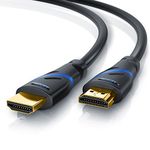 CSL - 10m 4K HDMI Cable 2.0b Ultra HD - 10m - High Speed Ethernet Lead - UHD 2160p 60Hz @ 4x4x4 Supports 3D Format - HDR ARC CEC HDCP 2.2-18 Gbps - For PS4 PS5 Xbox One Series X Apple TV Fire TV