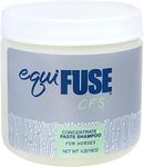 EquiFUSE CFS Concentrate + Paste Horse Shampoo | Formulated for Deep Cleansing and Superior Shine on Hair |100% all-natural Coat Brightener | 16 oz
