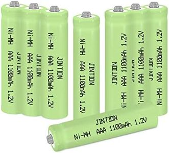 Rechargeable AAA Batteries NiMh 1100mAh 1.2V AAA Rechargeable Batteries 8 Pack Low Self-Discharge AAA Battery for Remote Control Mouse Keyboard