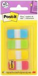 Post-it Tabs, .625 x 1.5 Inches, 4 Colors, 10/Color, 40/Dispenser (676-ALYR)