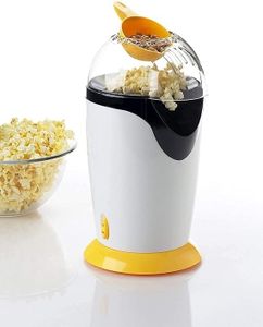 ABE Automatic Popcorn Machine for Home Use, 1200W Electric Oil-Free Hot Air Popcorn Maker, Instant Pop Corn Maker (Multicolor)