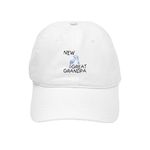 CafePress New Great Grandpa (Blue) Cap Unique Adjustable Baseball Hat