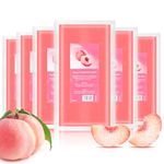 AYITOO Paraffin Wax Peach 2700g, Paraffin Wax for Hands and Feet Aesthetic Treatments Moisturizing Deeply Hydrates, Paraffin Wax Block Set 450 x 6 pcs for Family, Elderly