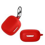 kwmobile Case Compatible with JBL Live Pro 2 TWS Case - Silicone Cover Holder for Earbuds - Red