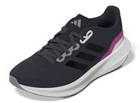 adidas Women's Runfalcon 3 TR Sneaker, Legend Ink/Black Blue met./semi Lucid Fuchsia, 6.5 UK