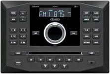 Jensen JWM62A AM|FM|DVD|CD|USB|AUX|App Ready Bluetooth Wallmount Stereo w/ App Control, 3-Speaker Zones / 8 Speaker Output 8X 6 Watt, Receives Bluetooth Audio (A2DP) & Controls (AVRCP) from Devices