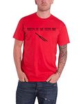 Queens Of The Stone Age T Shirt Songs For The Deaf New Official Mens Red Size L